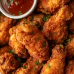 Hähnchen aus der Heißluftfritteuse