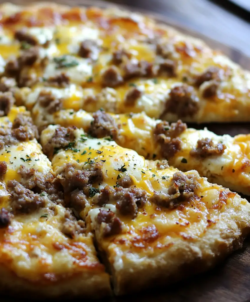 Frühstückspizza