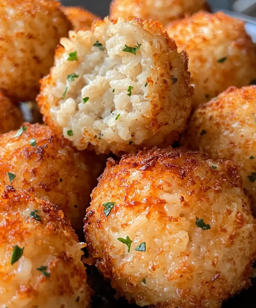 Leckere Reisfleischbällchen aus der Heißluftfritteuse