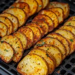 Perfekte Kartoffelscheiben aus der Heißluftfritteuse