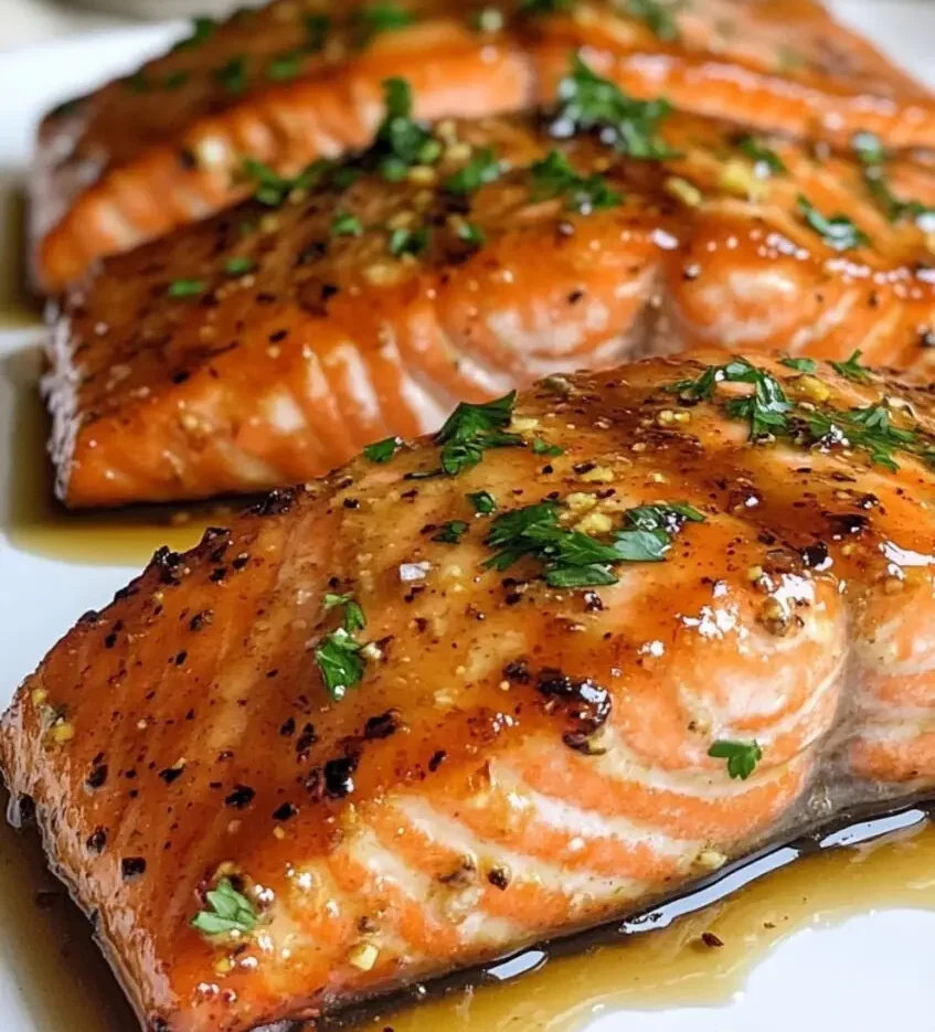 Ahornsirup-Dijon-Glasierter Lachs: Ein Genuss für jeden Anlass.