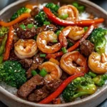 Teriyaki Surf and Turf Pfanne: Ein köstliches Dinner