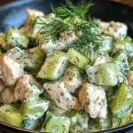 Tzatziki-Hühnchensalat: Erfrischend und Lecker!