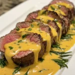 Lendenstück mit einfacher Béarnaise-Sauce