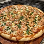 Garnelenpizza