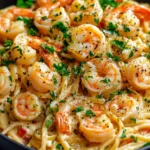 Cremige Garnelenpasta: Genieße dieses einfache und köstliche Rezept!