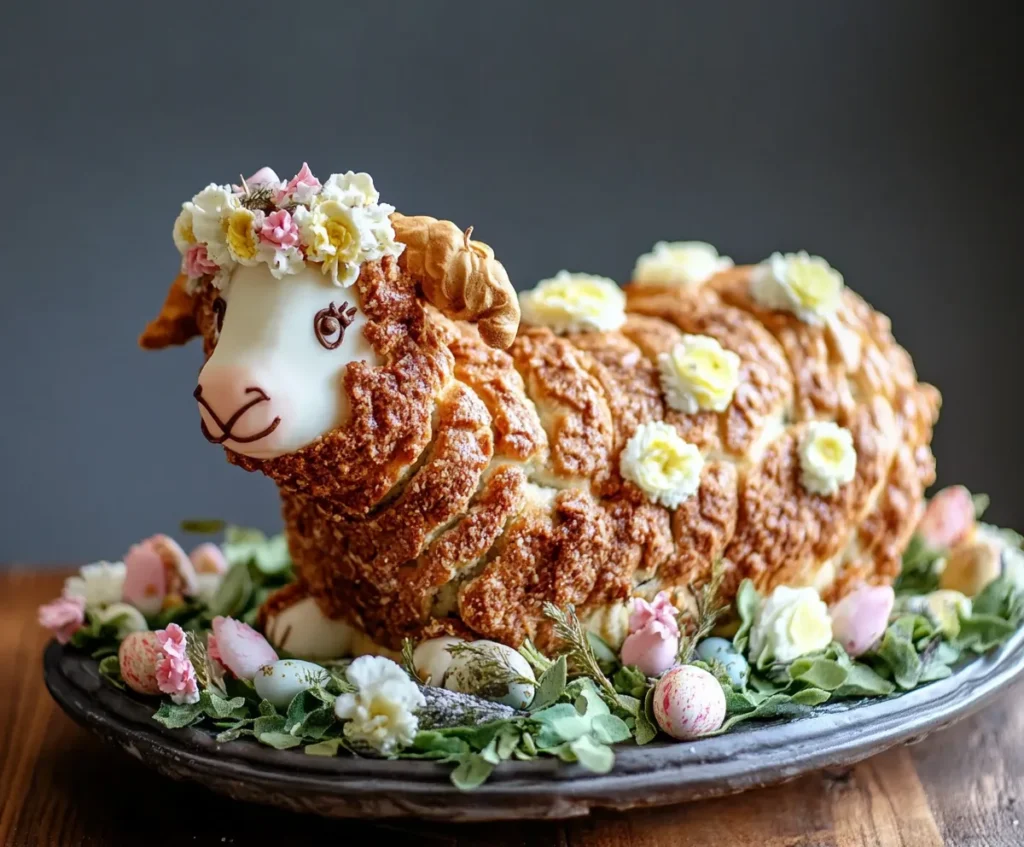 Osterlamm (Traditioneller deutscher Osterlammkuchen)