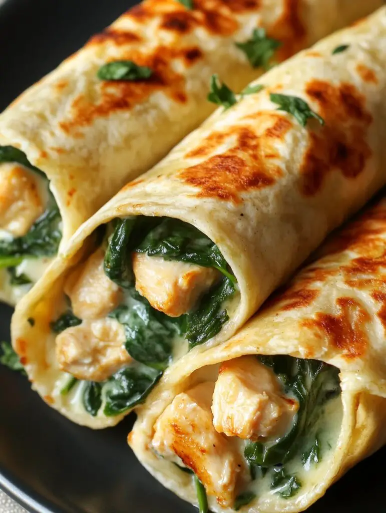 Käse Knoblauch Hühnchen Wraps: Ein Genuss für jeden Tag!