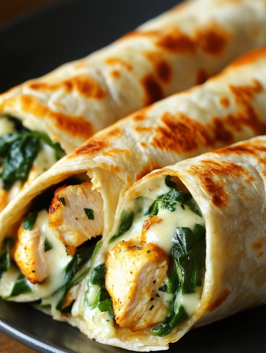 Käse Knoblauch Hühnchen Wraps: Ein Genuss für jeden Tag!