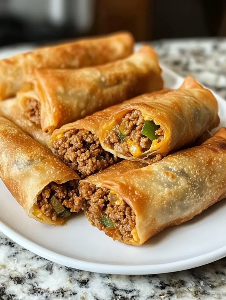Rindfleisch-Jalapeno-Popper-Ei-Rollen