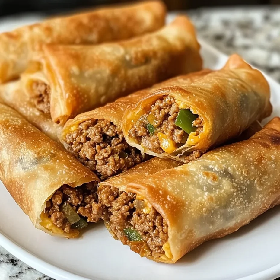 Rindfleisch-Jalapeno-Popper-Ei-Rollen