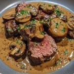 Rinderfilet Diane mit einer samtigen Sauce