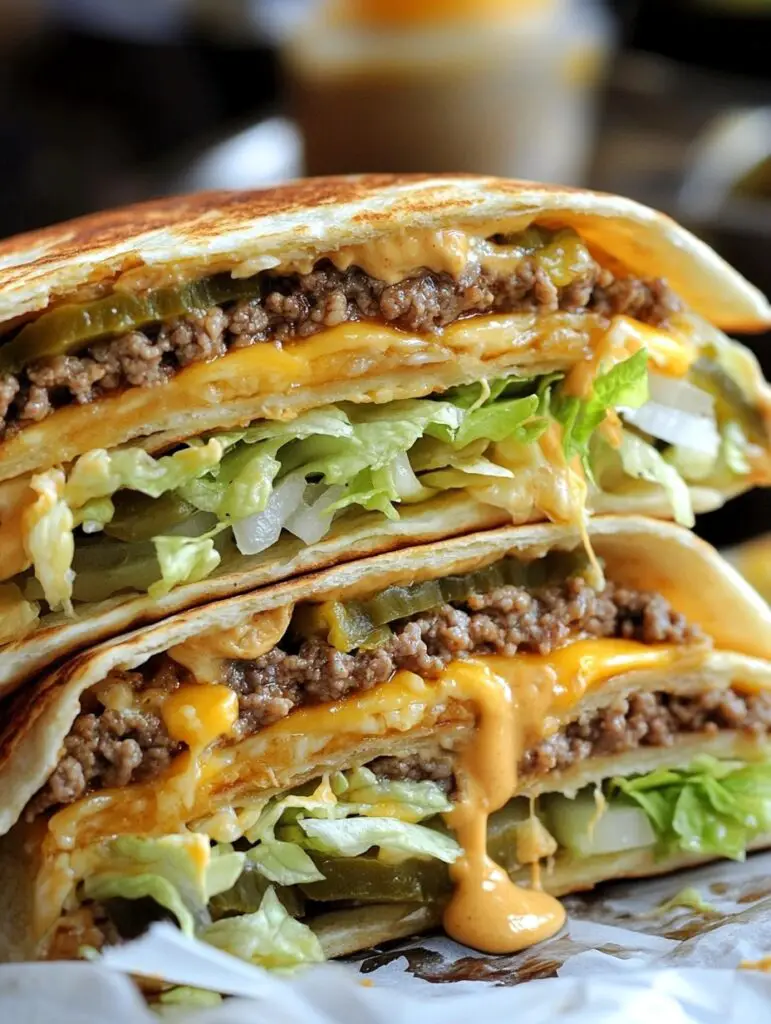 Hausgemachte Big Mac Wraps mit spezieller Sauce: So gelingt's!