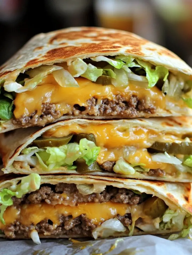 Hausgemachte Big Mac Wraps mit spezieller Sauce: So gelingt's!