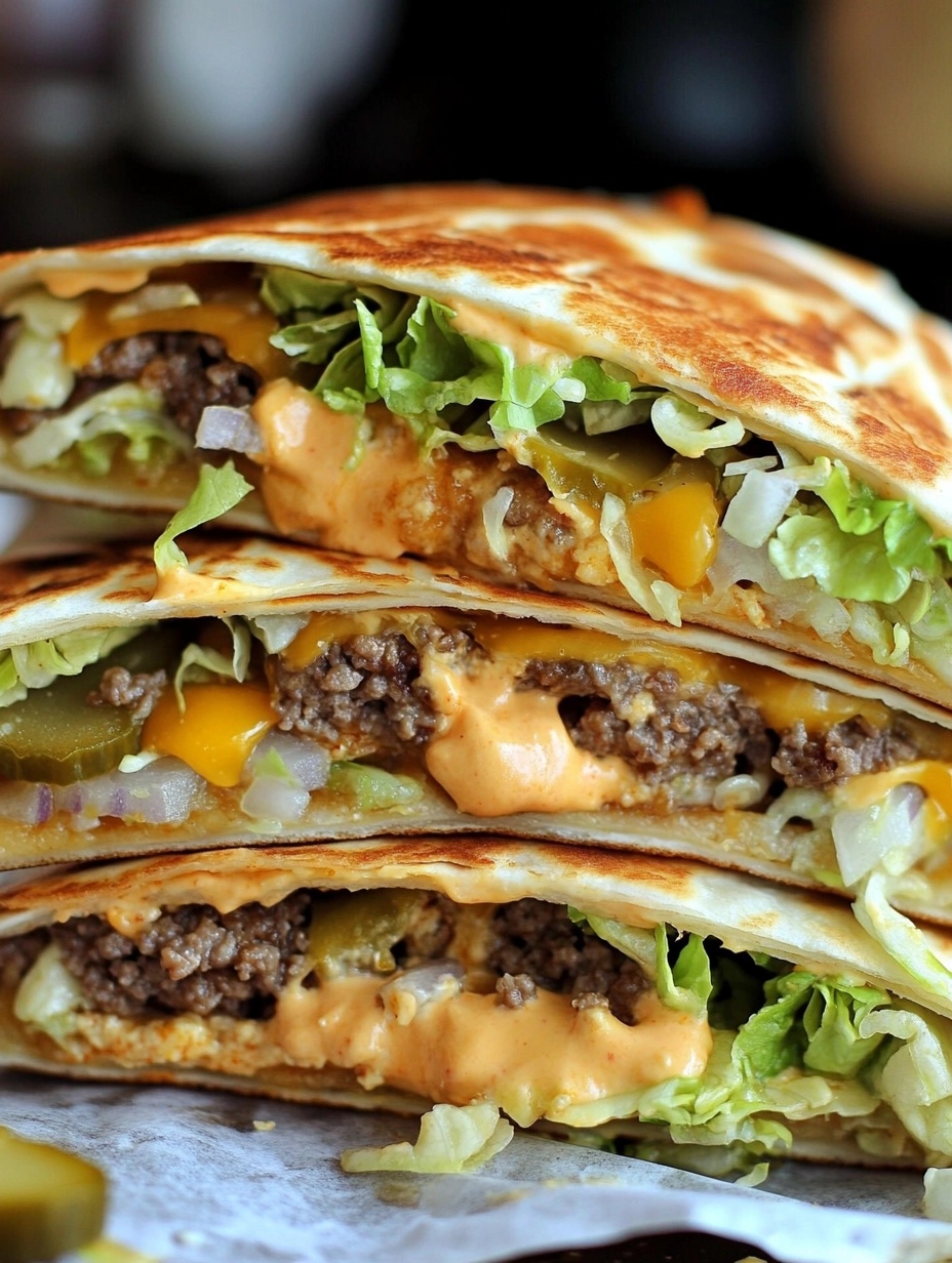 Hausgemachte Big Mac Wraps mit spezieller Sauce: So gelingt's!