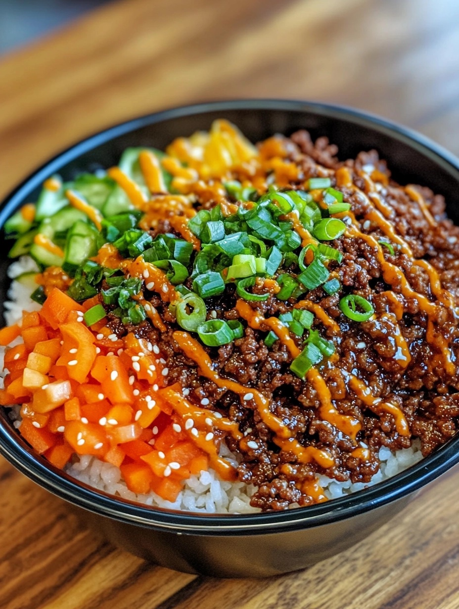 Korean Rinderhack-Bowl: Entdecken Sie das Rezept!
