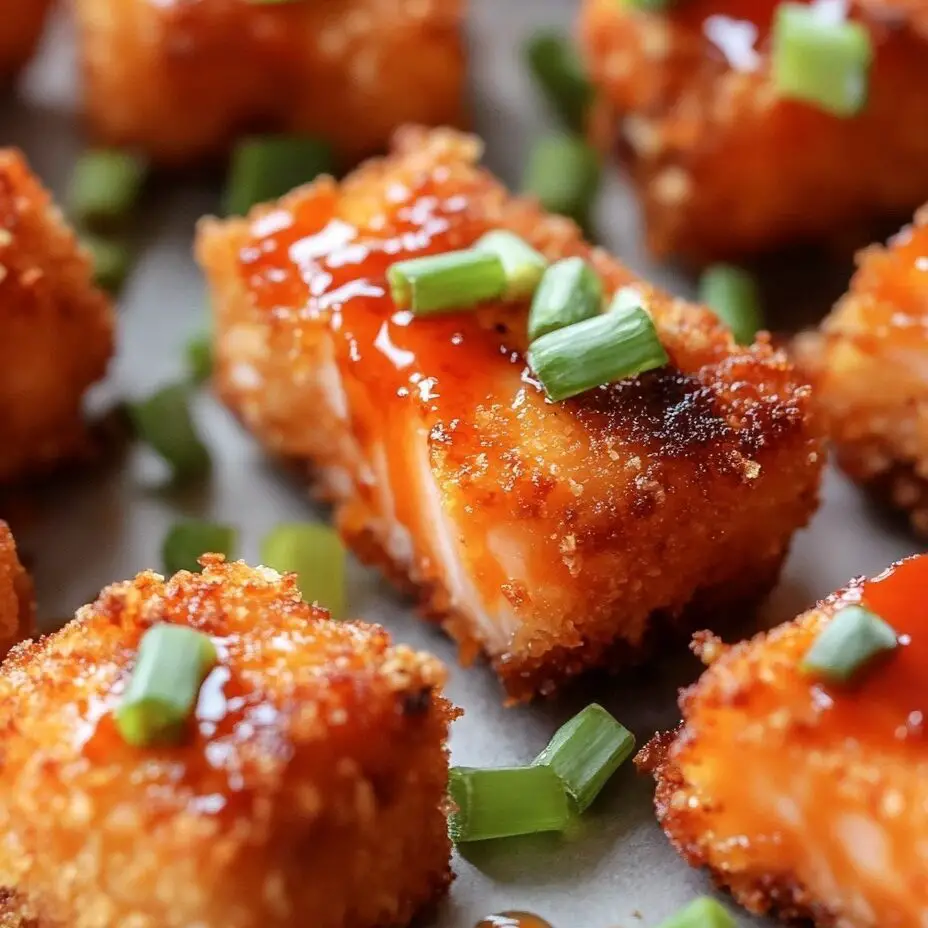 Crispy Bang Bang Salmon Bites: Ein Genuss für alle Sinne!