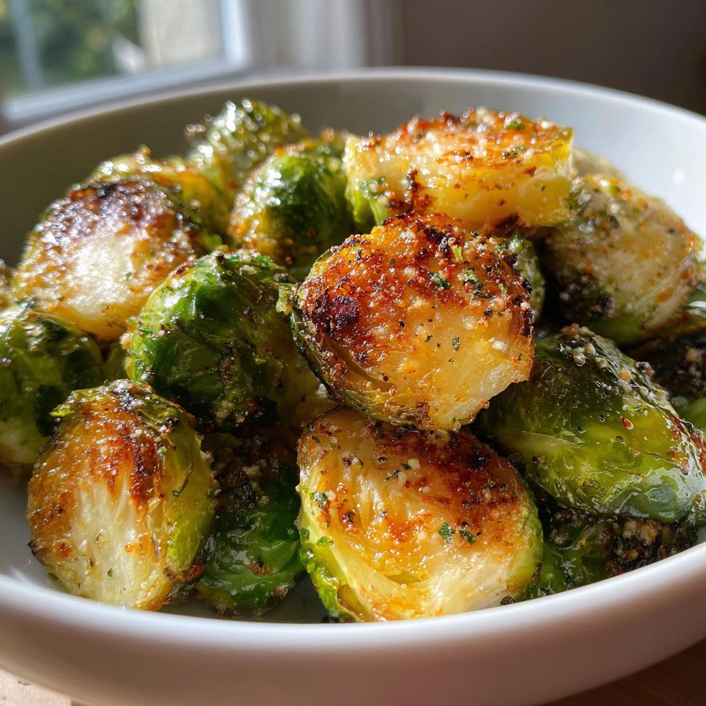 Air Fryer Brussels Sprouts - detail 1