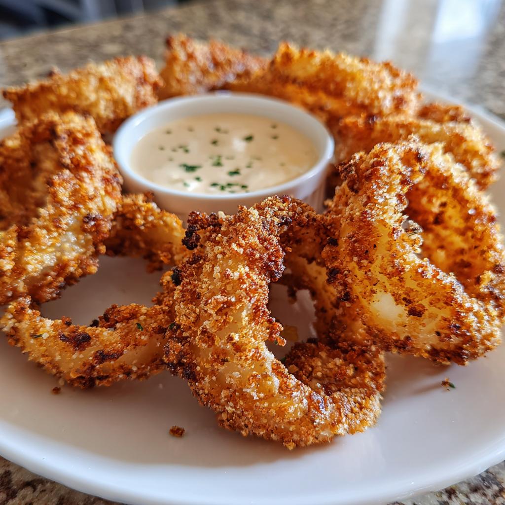 Air Fryer Onion Rings - detail 1