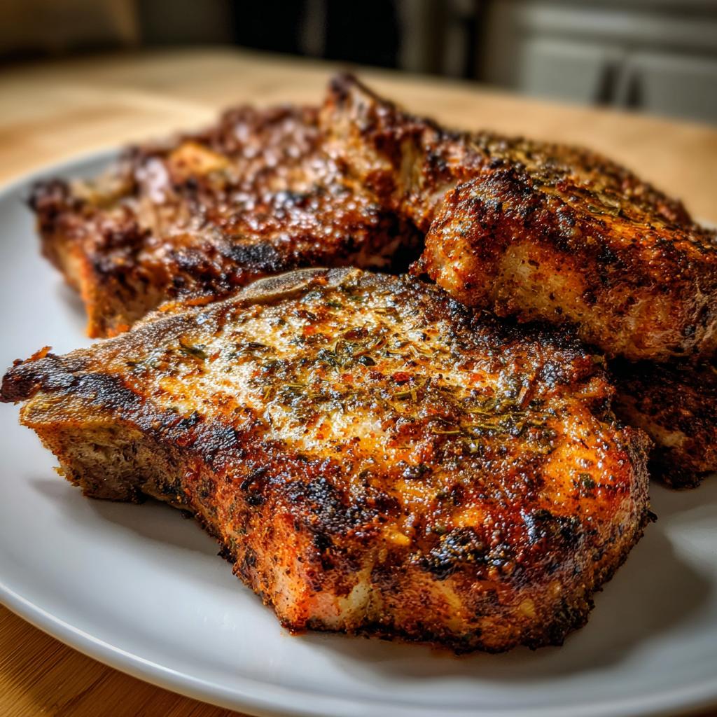 Air Fryer Pork Chops - detail 1