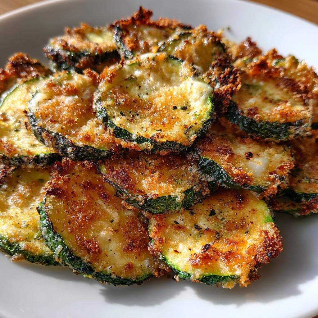 Air Fryer Zucchini Chips - detail 1