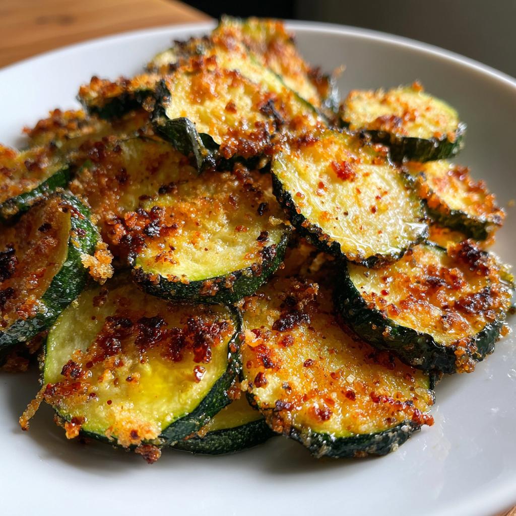 Air Fryer Zucchini Chips