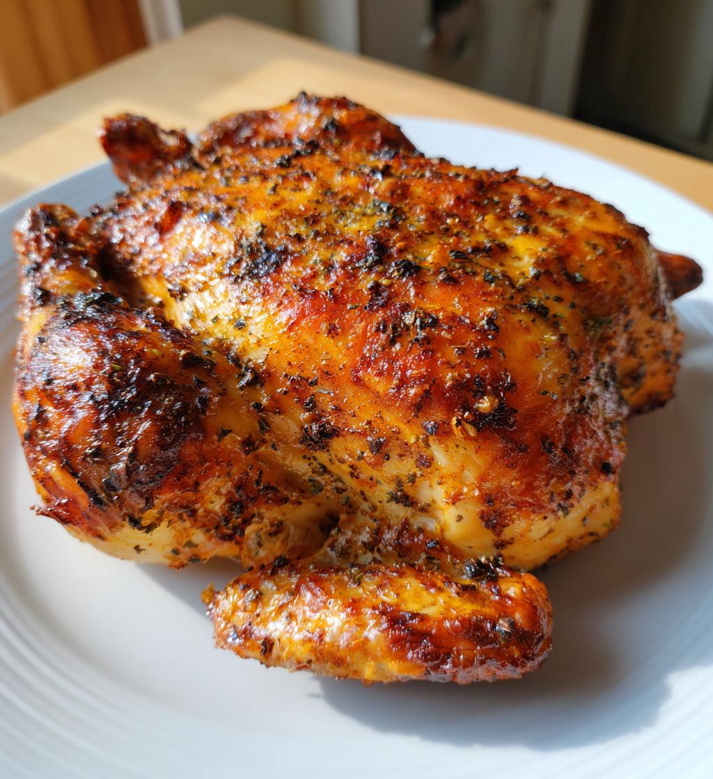 Air Fryer Rotisserie-Hähnchen