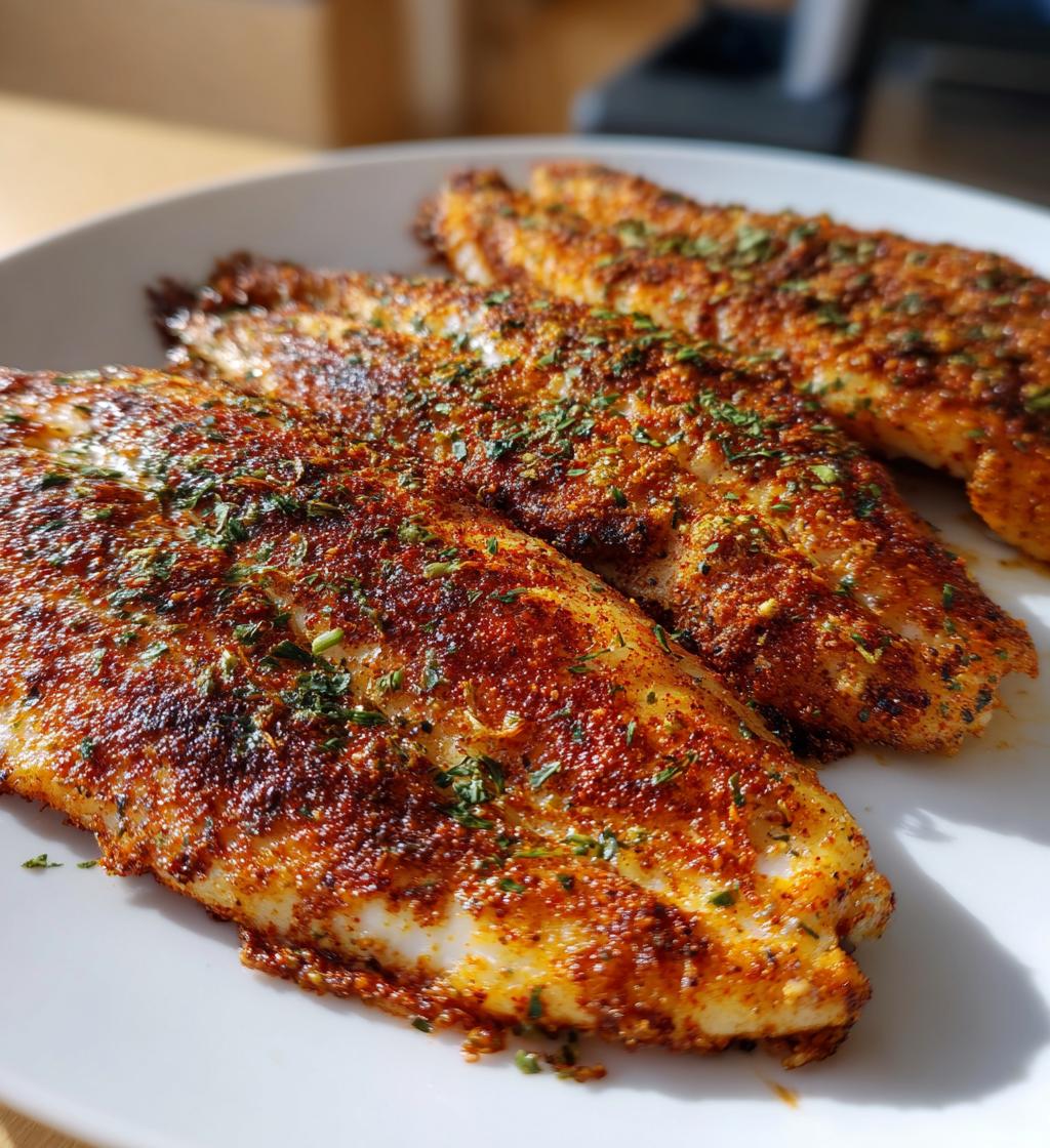 Airfryer Tilapia - detail 1