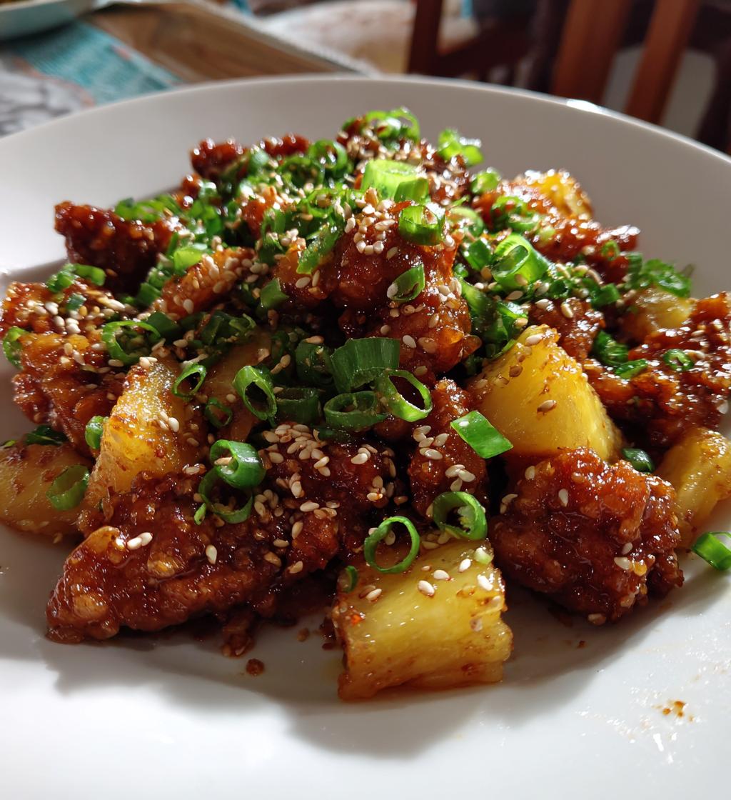 Ananas-Teriyaki-Hähnchen-Häppchen - detail 1