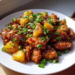 Ananas-Teriyaki-Hähnchen-Häppchen