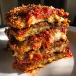 Auberginen-Parmesan aus der Heißluftfritteuse