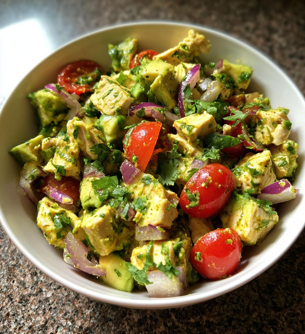 Avocado Hähnchensalat - detail 1