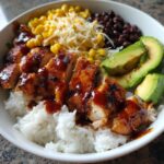 BBQ-Hühnchen-Bowl