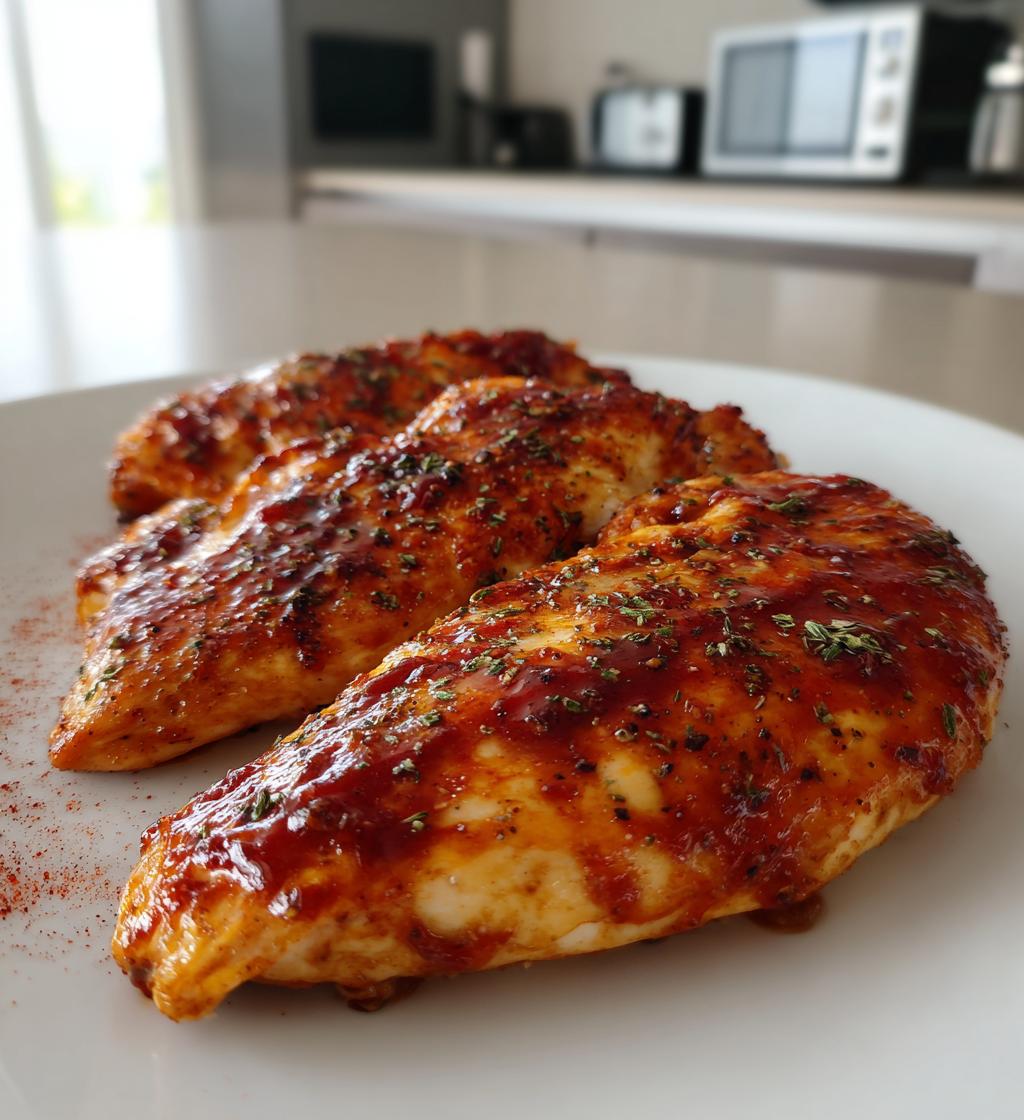 BBQ-Hähnchen in der Gusseisenpfanne