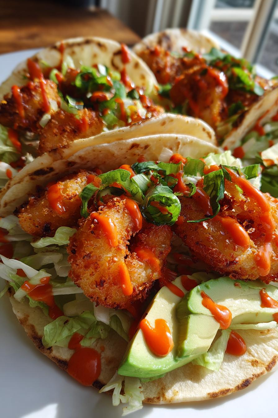 Bang Bang Garnelen Tacos - detail 1