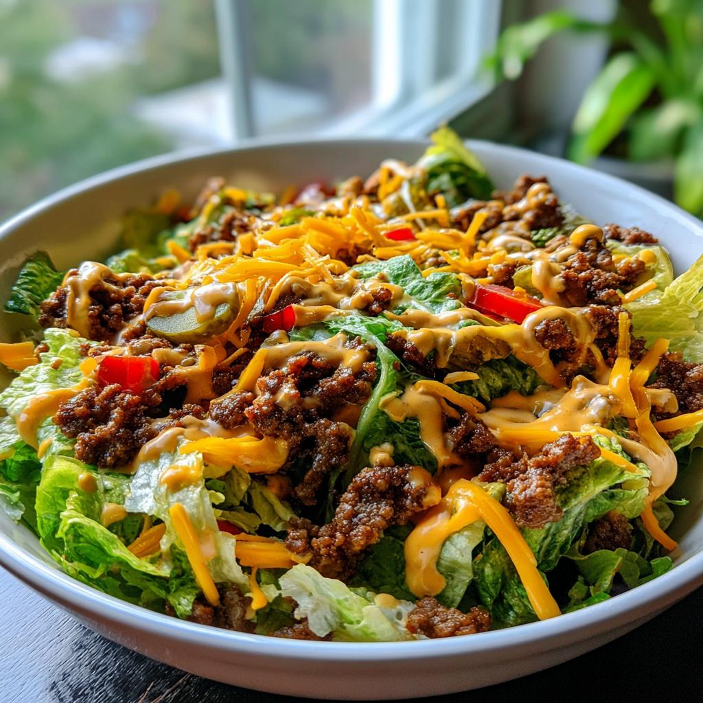 Big Mac Salat - detail 1