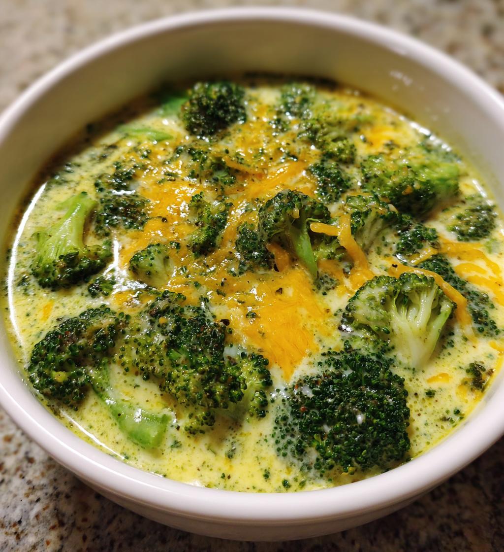 Brokkoli-Cheddar-Suppe - detail 1