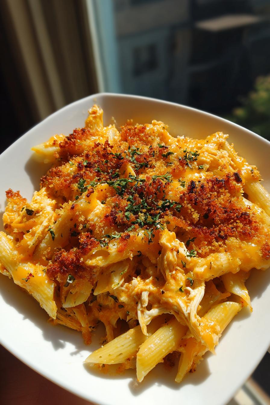 Buffalo Chicken Pasta Auflauf - detail 1