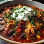Buffalo Hähnchen Chili