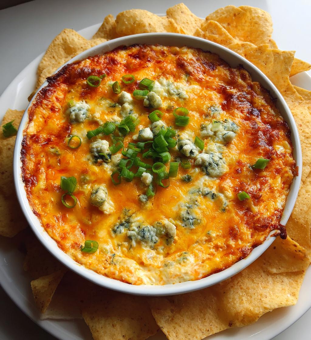Buffalo Hähnchen Dip Rezept