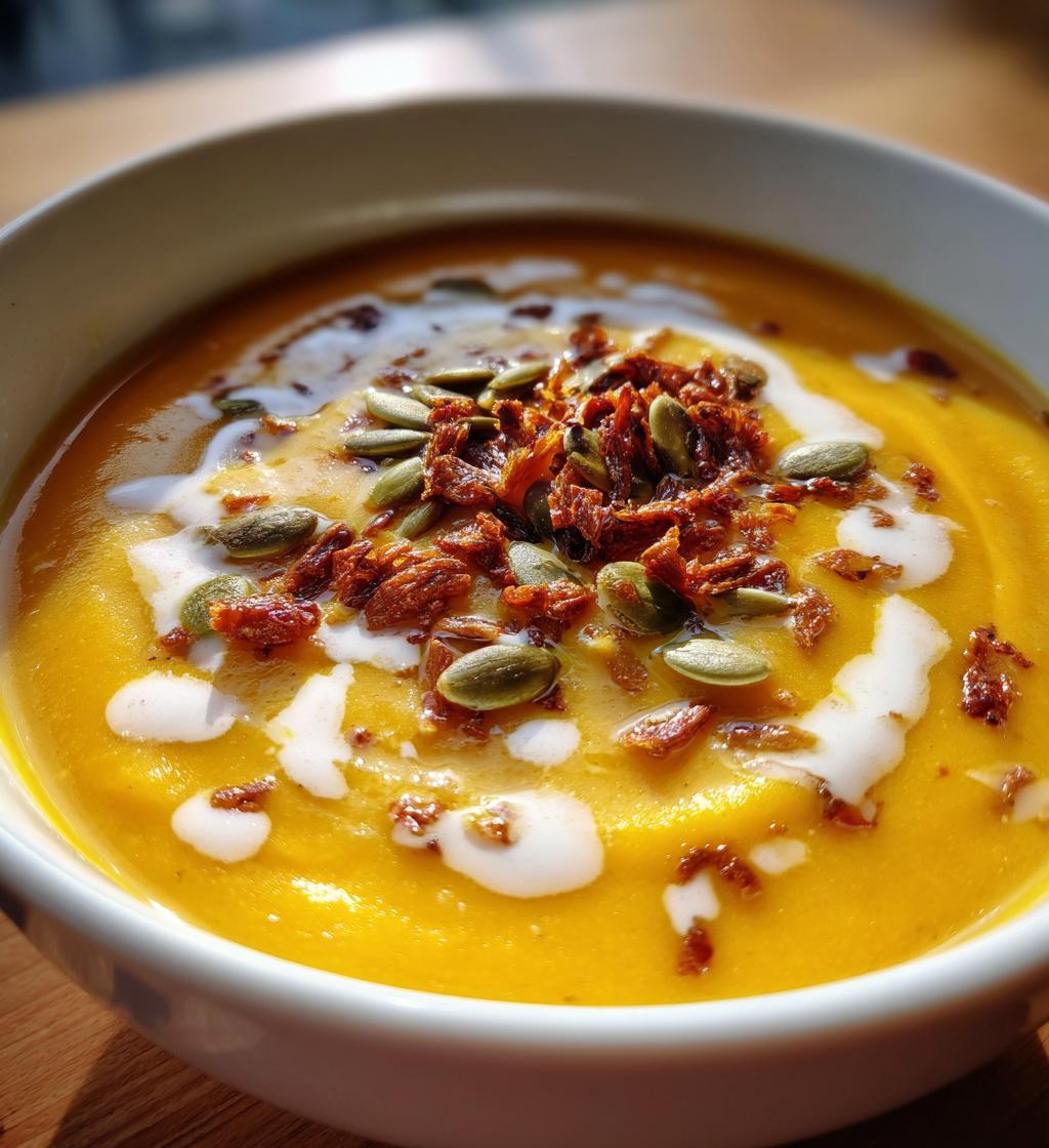 Butternut-Kürbissuppe