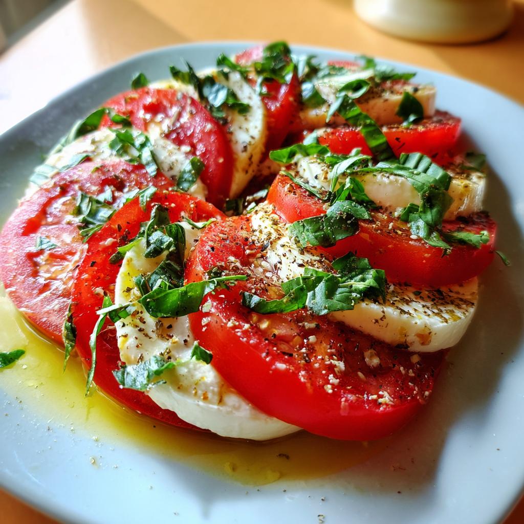 Caprese-Salat - detail 1