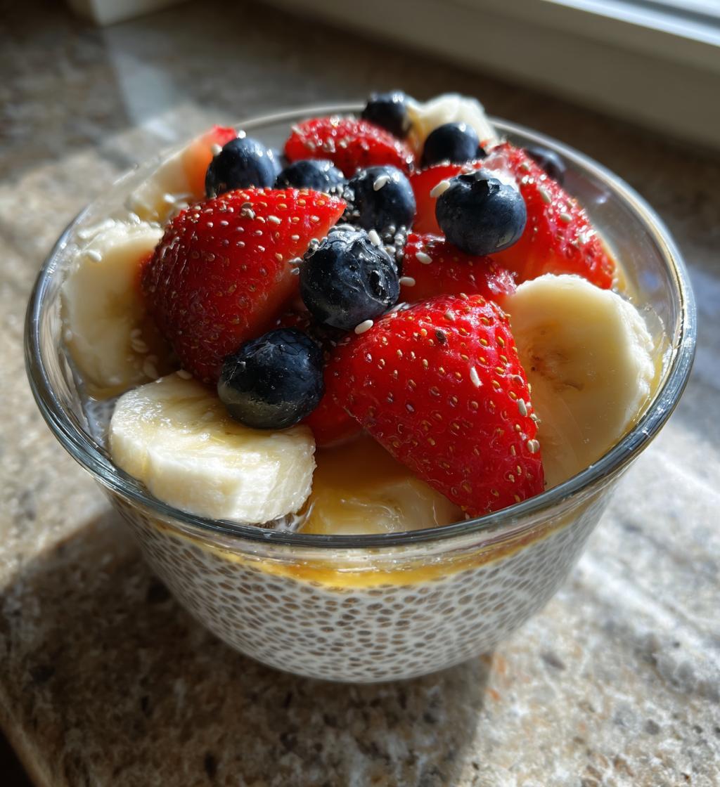 Chia-Pudding - detail 1