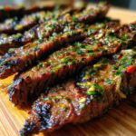 Chili-Limetten-Flanksteak