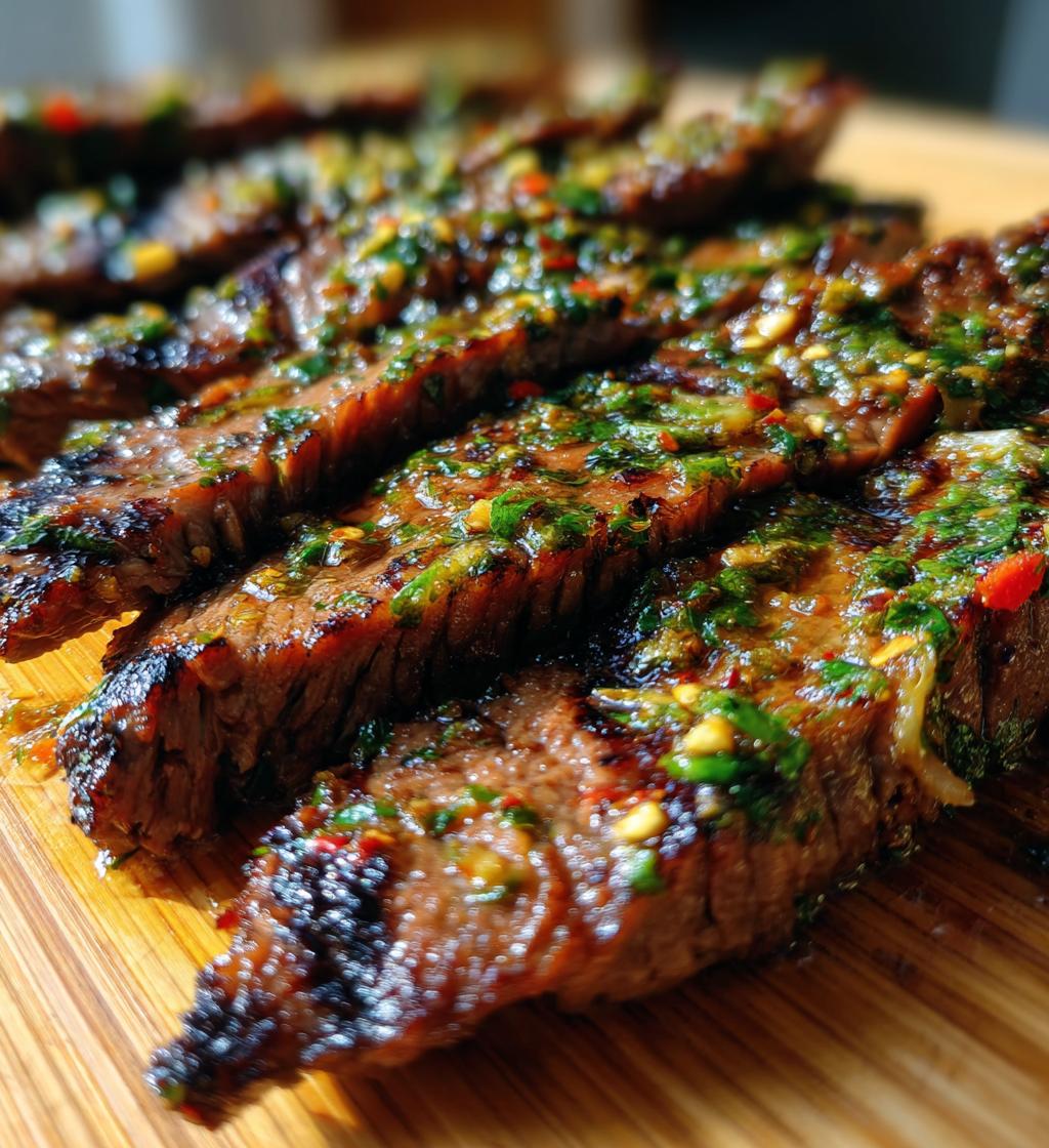 Chili-Limetten-Flanksteak