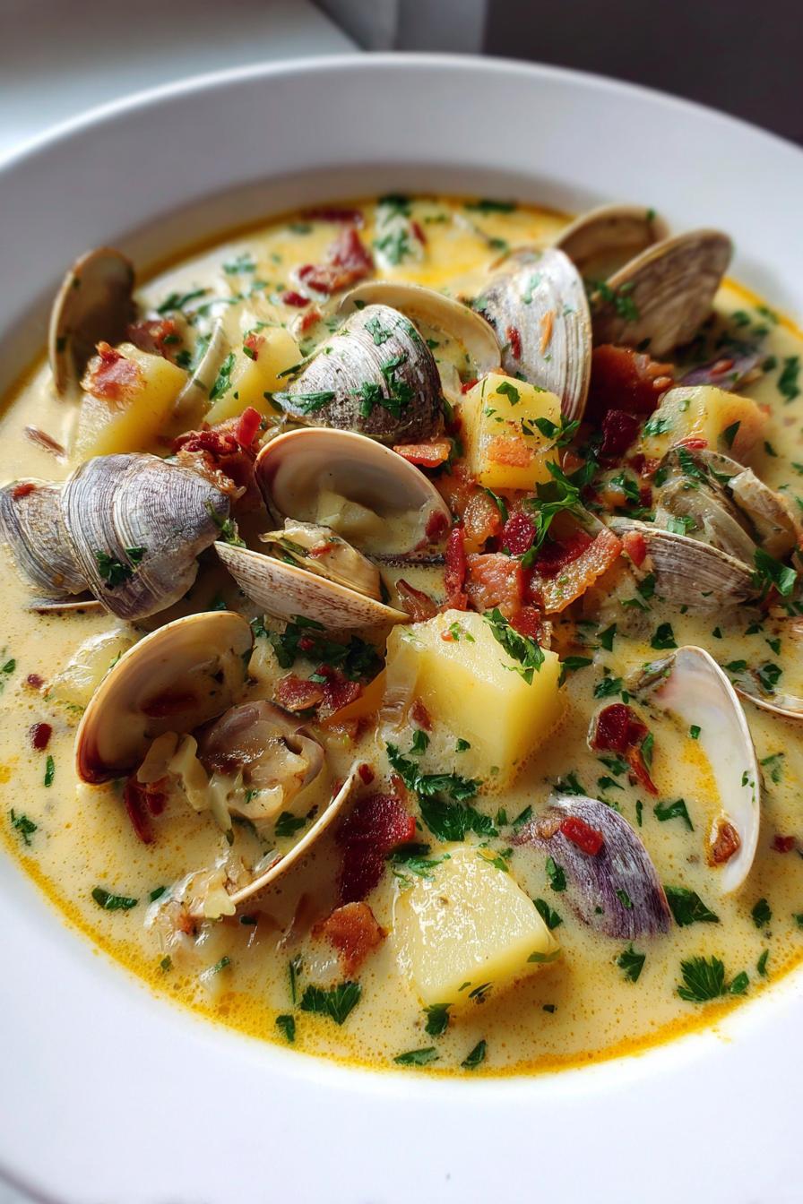 Clam Chowder - detail 1