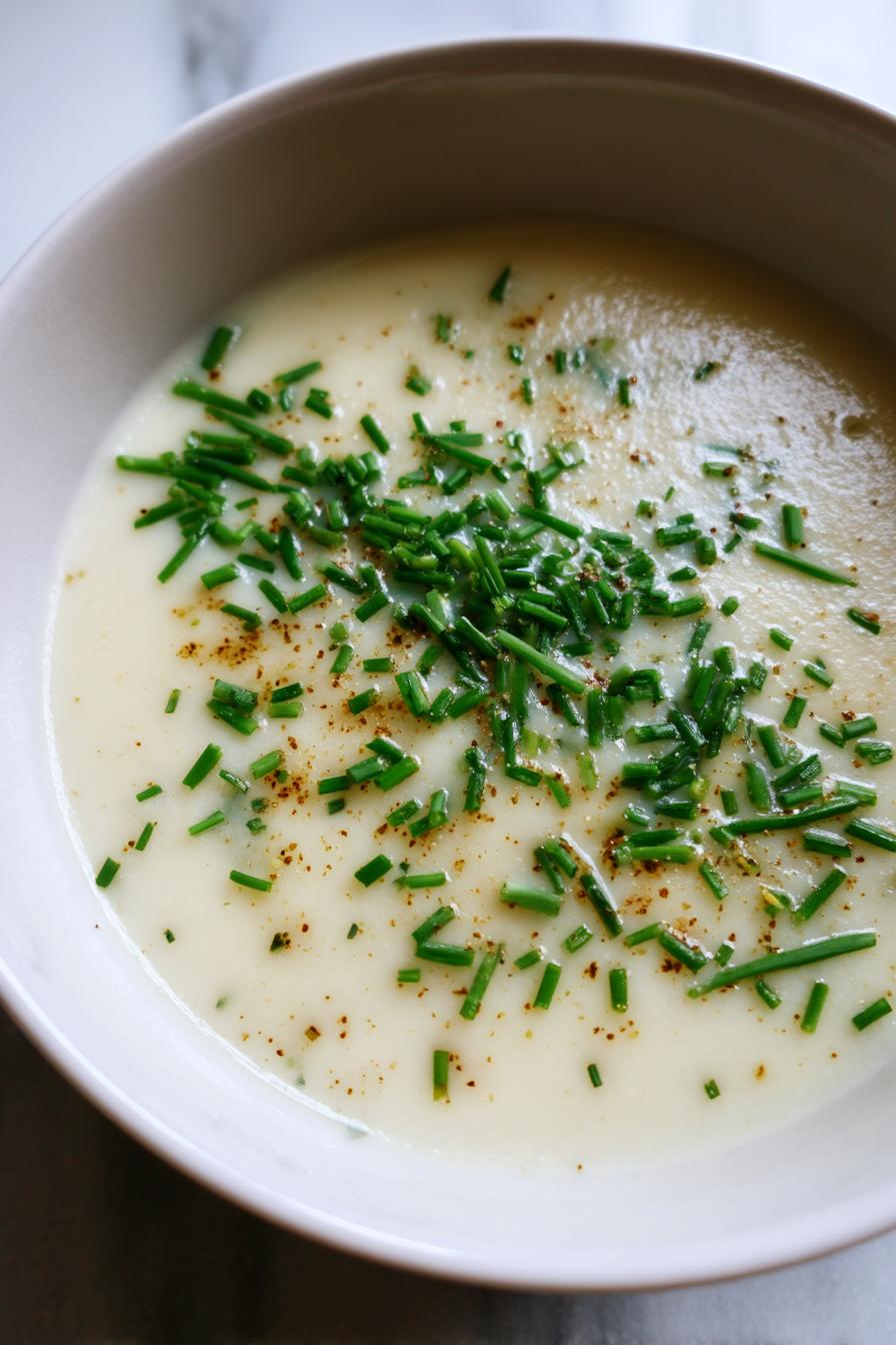 Cremige Blumenkohlsuppe