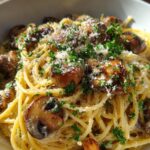 Cremige Pilz-Pasta