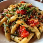 Cremige Tomaten-Basilikum-Pasta