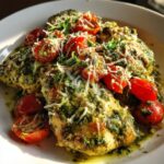 Crockpot Hähnchen Pesto